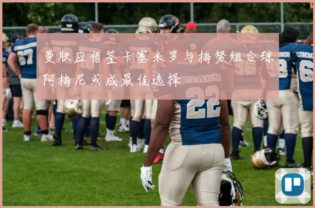 曼联应借鉴卡塞米罗与梅努组合琼阿梅尼或成最佳选择